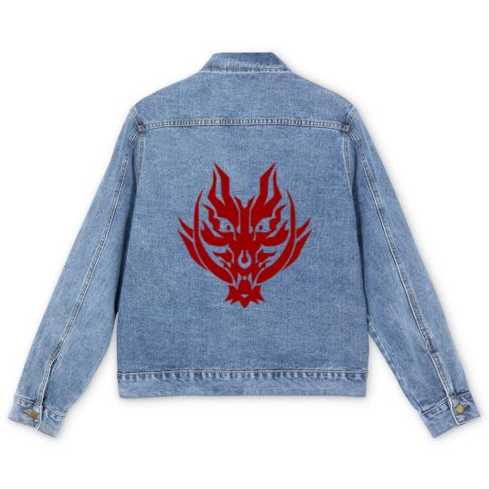 Discover GOD EATER - Fenrir Logo Men's Denim Jackets