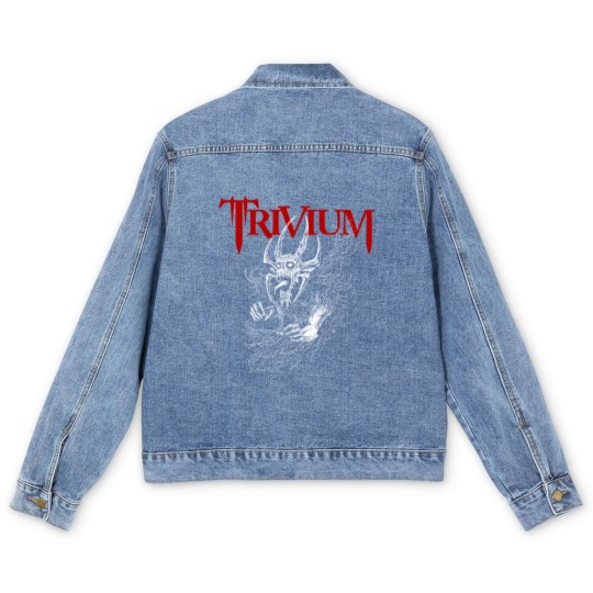 Discover Trivium Unisex Heavy Cotton Men's Denim Jackets