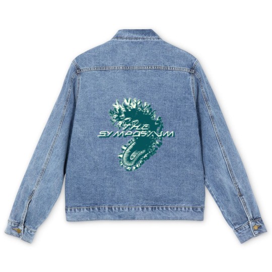 Discover The Symposium sci-fi with new logo Men's Denim Jackets