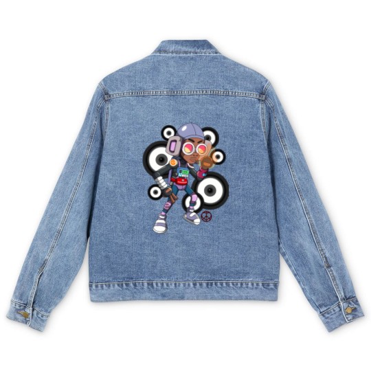 Discover Animal Craig Of The Creek Movie Cartoon Cute Lach Deltron, Craig Of The Creeklover. Men's Denim Jackets