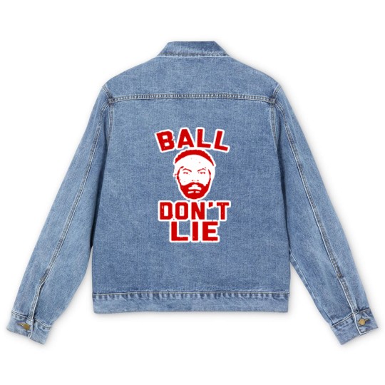 Discover BALL DONT LIE FUNNY RASHEED WALLACE Men's Denim Jackets