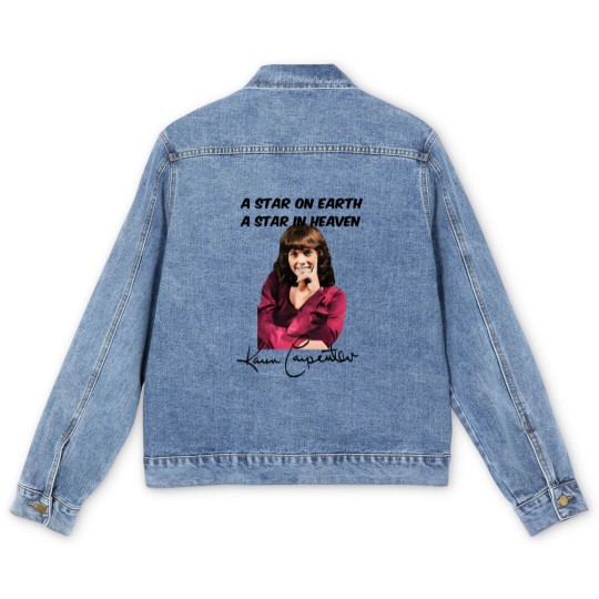 Discover Karen Carpenter-A Star In Heaven Men's Denim Jackets