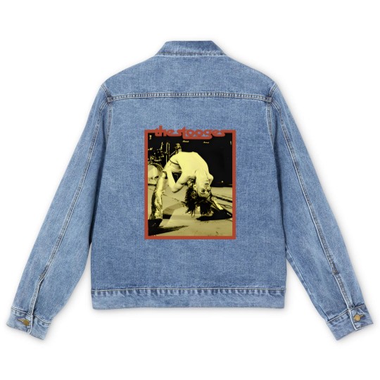 Discover The Stooges Iggy Pop Punk Rock Band Men's Denim Jackets