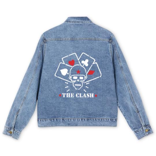 Discover The Clash Straight To Hell Men's Denim Jackets
