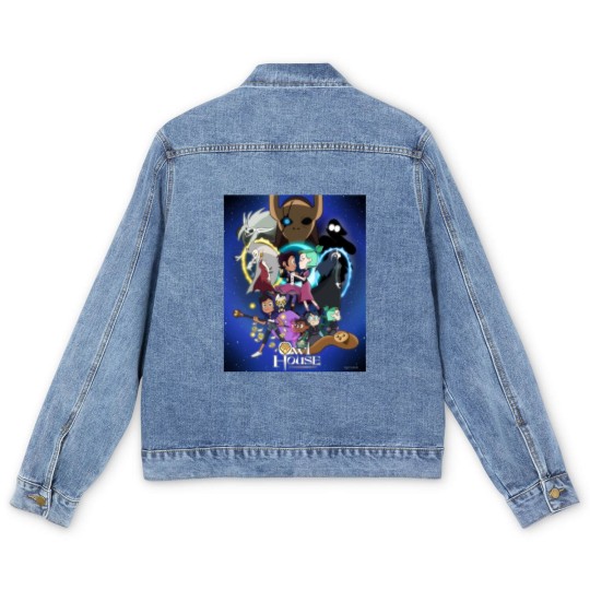 Discover the owl house poster Classic Men's Denim Jackets