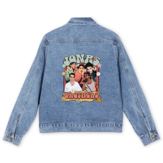 Discover Jonas Brothers Tour 2023 Men's Denim Jackets, Jonas Brothers The Album Men's Denim Jackets
