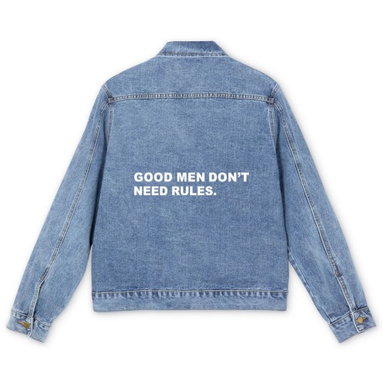 Discover Doctor Who Quote - Doctor Who - Men's Denim Jackets