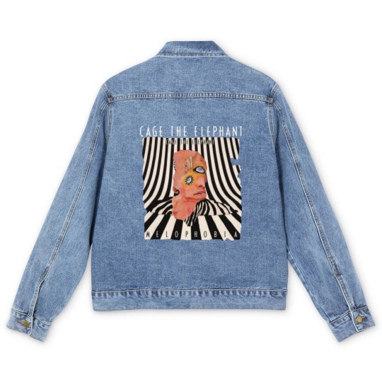 Discover Get Now Women's Cage The Elephant Melophobia Fashion with Pocket Men's Denim Jackets