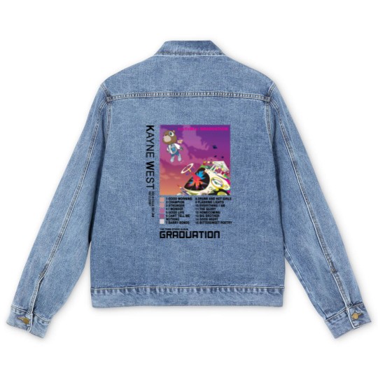 Discover NEW Kanye West Graduation Men's Denim Jackets, Kanye West Men's Denim Jackets