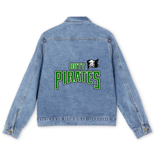 Discover Butt Pirates Green - Butt Purates - Men's Denim Jackets