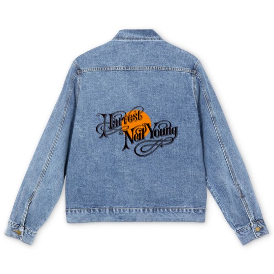 Discover Harvest Moon Men's Denim Jackets, Neil Young Men's Denim Jackets, harvest moon Men's Denim Jackets