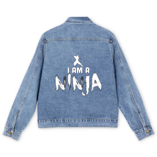 Discover I Am A Ninja - Ninja - Total Basics Men's Denim Jackets