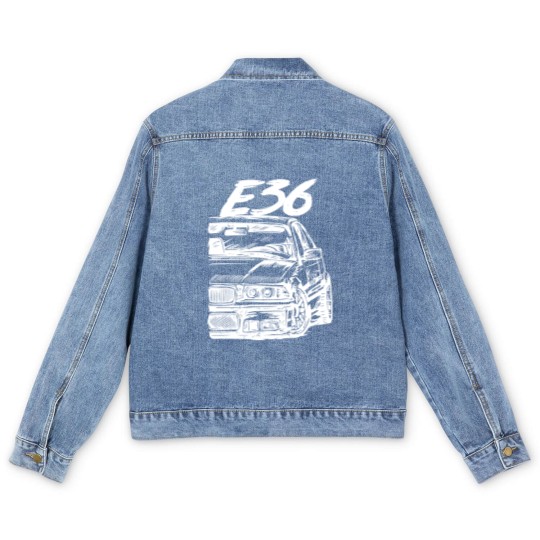 Discover M3 E36 3 Series Men's Retro BM RACING Men's Denim Jackets