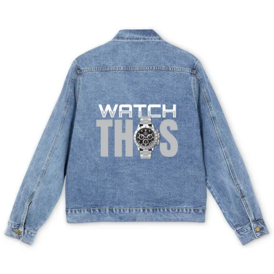 Discover Watch This Wrist Watch Watches Watch Men's Denim Jackets