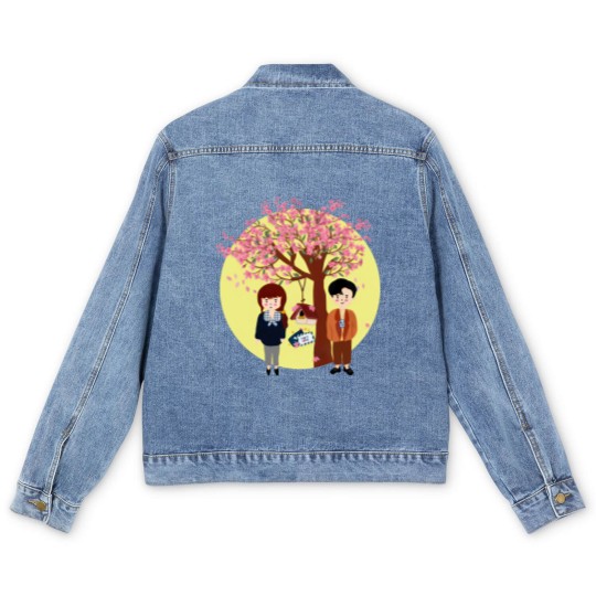 Discover Start -Up (Startup) KDRAMA -Team Hanjipyeong Dalmi -KDRAMA LOVER GIFT -T -Men's Denim Jackets