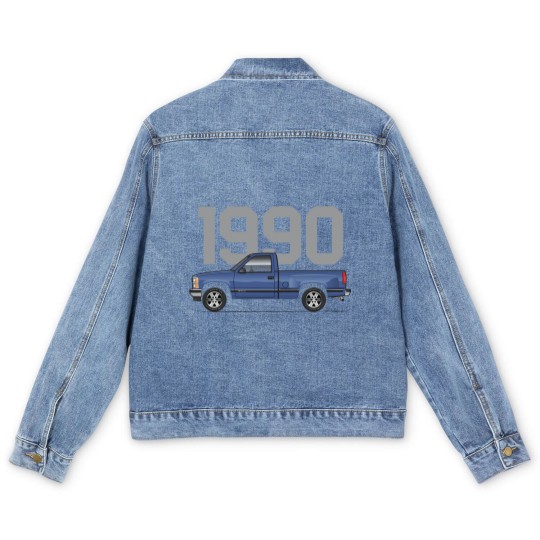 Discover 1990-Catalina Blue - Obs Stepside - Men's Denim Jackets