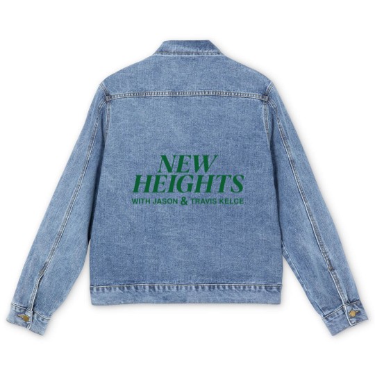 Discover New Heights Merch New Heights Podcast Men's Denim Jackets
