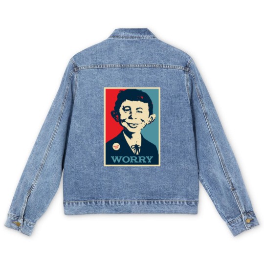 Discover WHAT ME WORRY Men's Denim Jackets