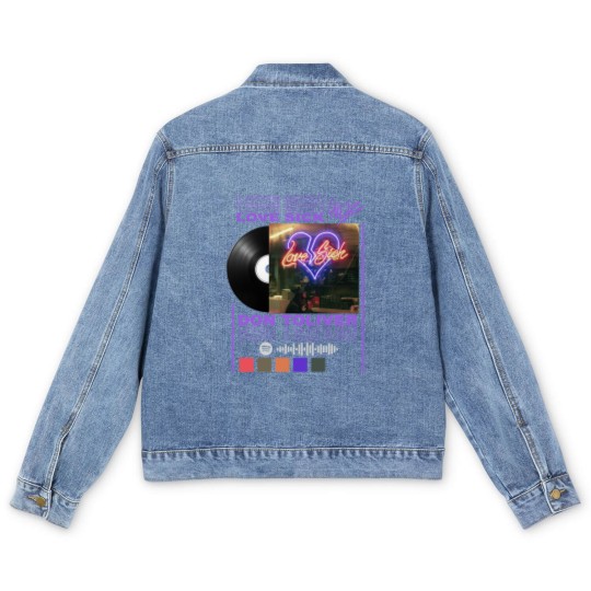 Discover Don Toliver Rap Men's Denim Jackets, Love Sick Album 90s Y2K Merch Vintage Hiphop