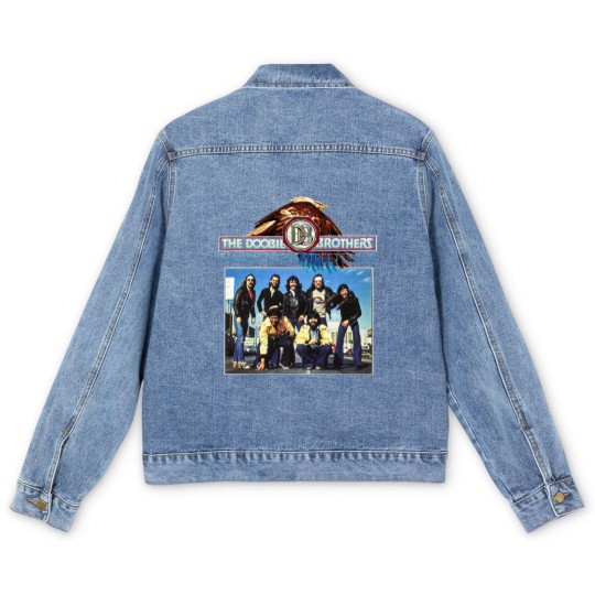 Discover The Doobie Brothers 2023 Tour Men's Denim Jackets the Doobie