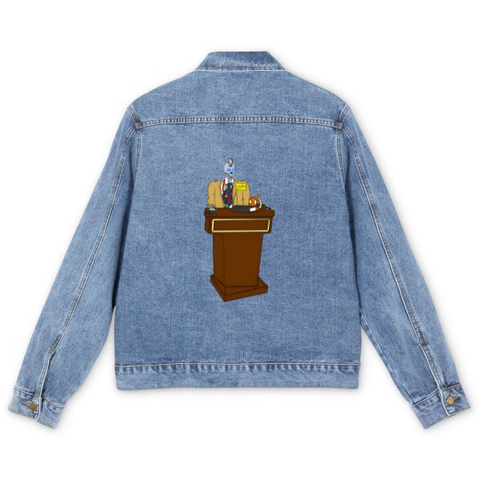 Discover Geoff Pederson - Craig Ferguson - Men's Denim Jackets