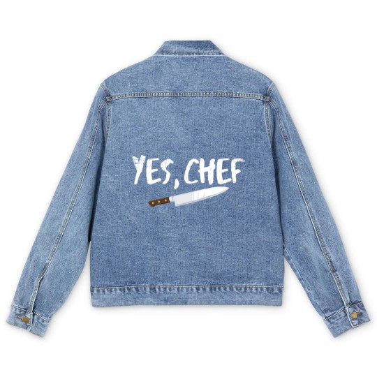 Discover Chef Yes Chef Men's Denim Jackets