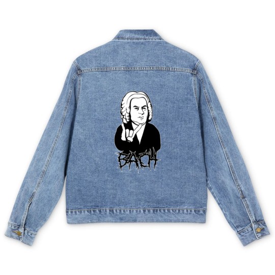 Discover Bach is Metal - Bach - Men's Denim Jackets