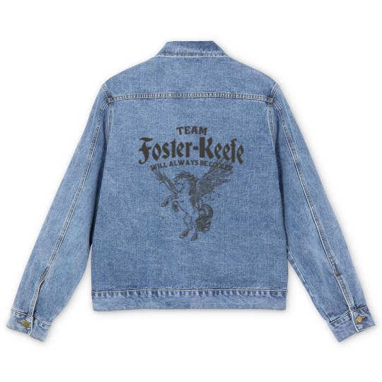 Discover Team foster-keefe Men's Denim Jackets, Foxfire Academy Men's Denim Jackets, Lost Cities Keeper Men's Denim Jackets