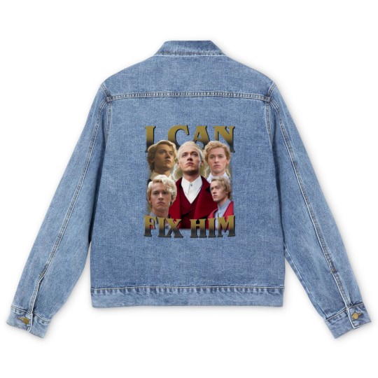 Discover Limited Coriolanus Snow Men's Denim Jackets Character Movie Series Tom Blyth Men's Denim Jackets