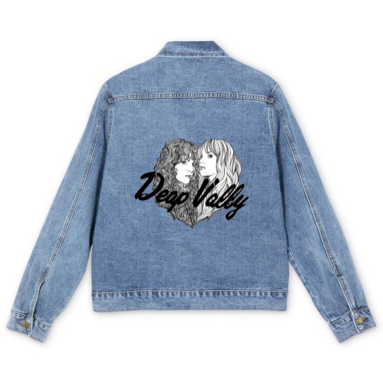 Discover Deap Vally Heart Fitted Men's Denim Jackets