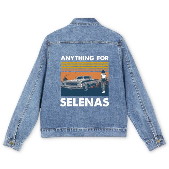 Discover Anything For Selenas Vintage Men's Denim Jackets, For Selena Lover, Selena Men's Denim Jackets