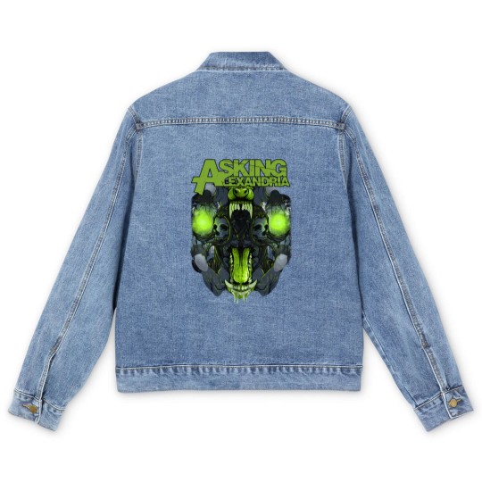 Discover Asking Alexandria Unisex Men's Denim Jackets: TSth