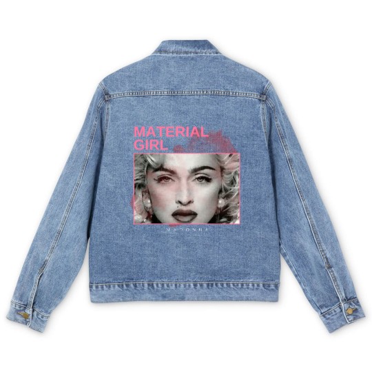 Discover material girl - vintage minimalism Men's Denim Jackets