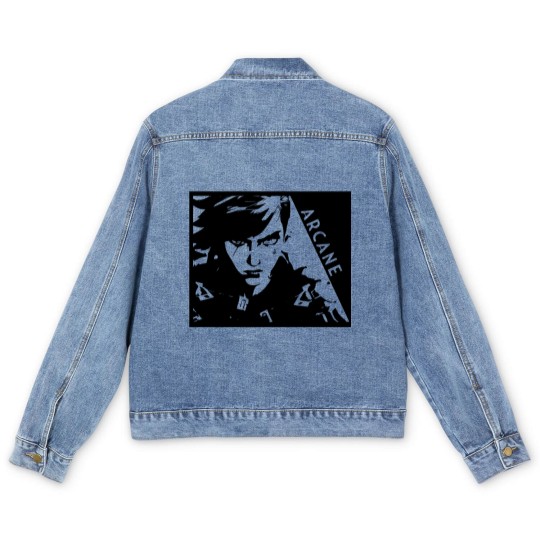 Discover Arcane Men's Denim Jackets, League of Legends Men's Denim Jackets