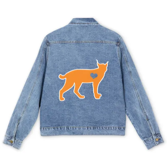 Discover Bobcat Heart Men's Denim Jackets