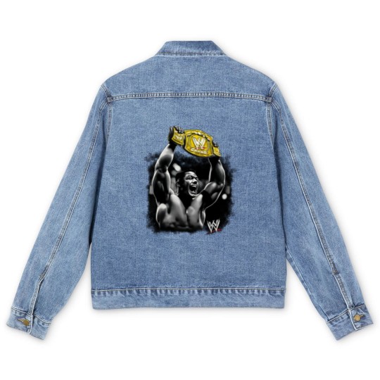 Discover Vintage Wrestling Entertainment WWF John  Cena Men's Denim Jackets