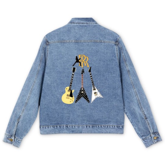Discover Randy Rhoads Collection Fitted Men's Denim Jackets