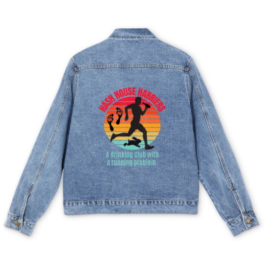 Discover Hash House Harriers T 3 Men's Denim Jackets