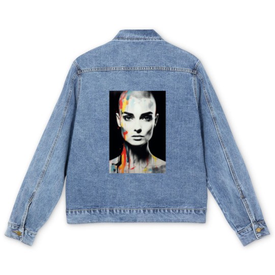 Discover Sinead O_Connor rip Sinead O_Connor 1966 Sinead O_Connor Men's Denim Jackets