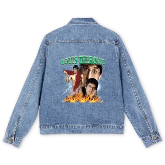 Discover Louis Theroux Wavey Men's Denim Jackets