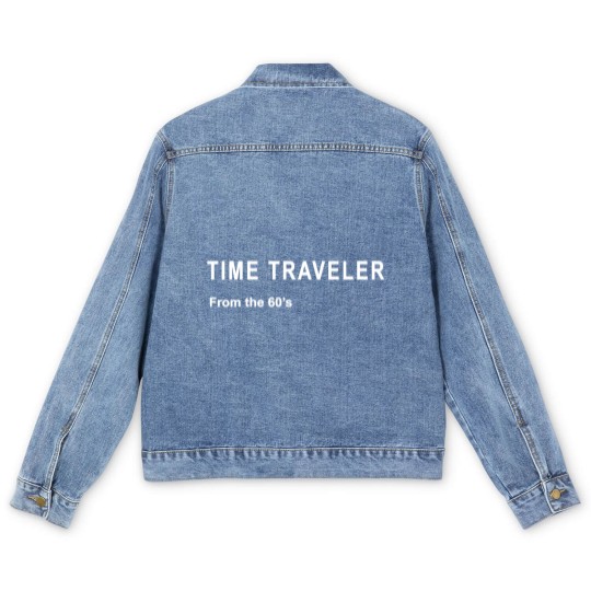 Discover TIME TRAVELER, From the 60's. Nostalgia, down memory lane. - Time Traveler From The 60s Nostalgia - Men's Denim Jackets