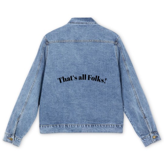 Discover That's All Folks Men's Denim Jackets
