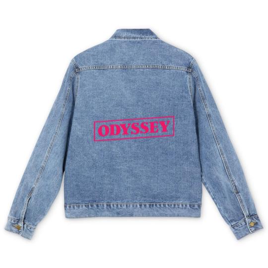 Discover Odyssey Outline Color Men's Denim Jackets