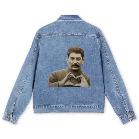 Discover Stalin Heart Hands Men's Denim Jackets