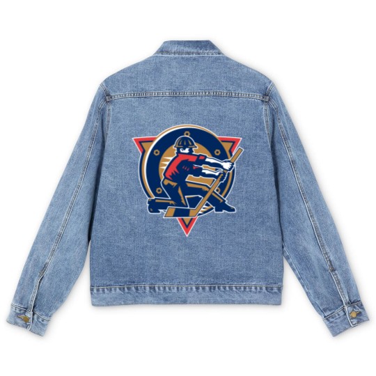 Discover Edmonton Oiler Rigger Men's Denim Jackets