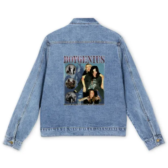 Discover Limited Boygenius 90s Inspired Vintage Men's Denim Jackets