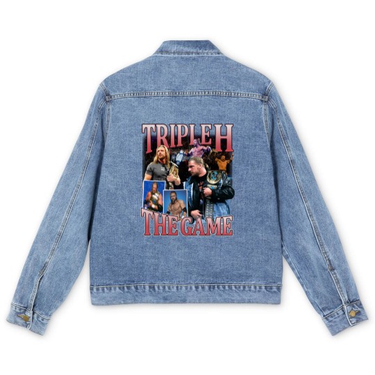 Discover Retro Triple H Men's Denim Jackets, Triple H Vintage Men's Denim Jackets