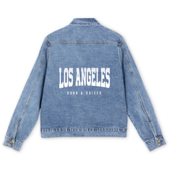 Discover Los Angeles, California - CA Born and Raised - Los Angeles - Men's Denim Jackets