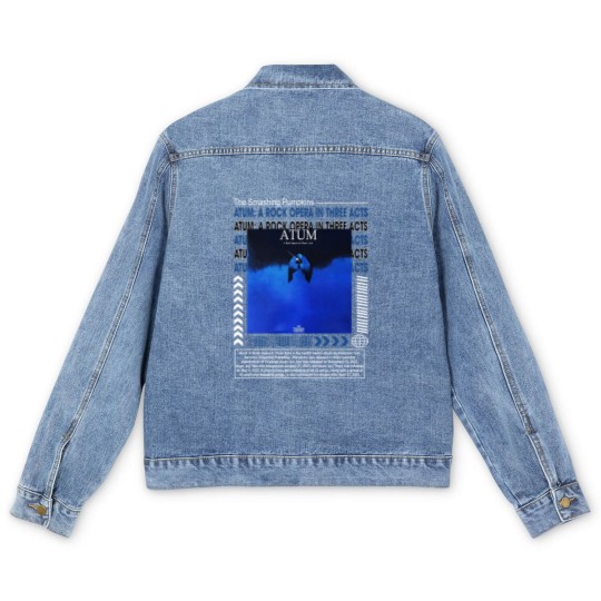 Discover The Smashing Pumpkins Music Men's Denim Jackets K1, Atum A Rock Opera in Three Acts Album