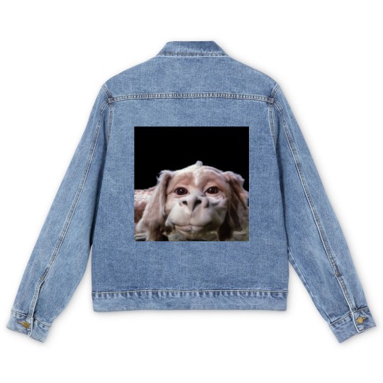 Discover Falkor The Luck Dragon From The Neverending Story Men's Denim Jackets